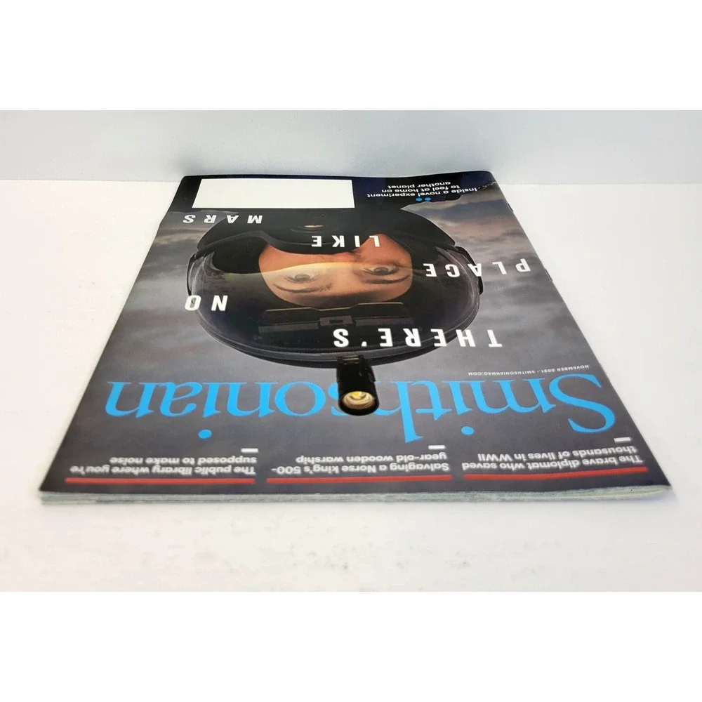 Smithsonian Magazine 2021 There's No Place Like Mars Space Science Back Issue